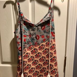 Flowy bohemian tank